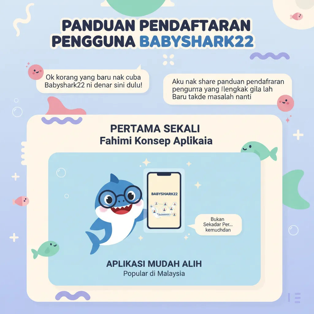 Panduan Pendaftaran Pengguna Babyshark22