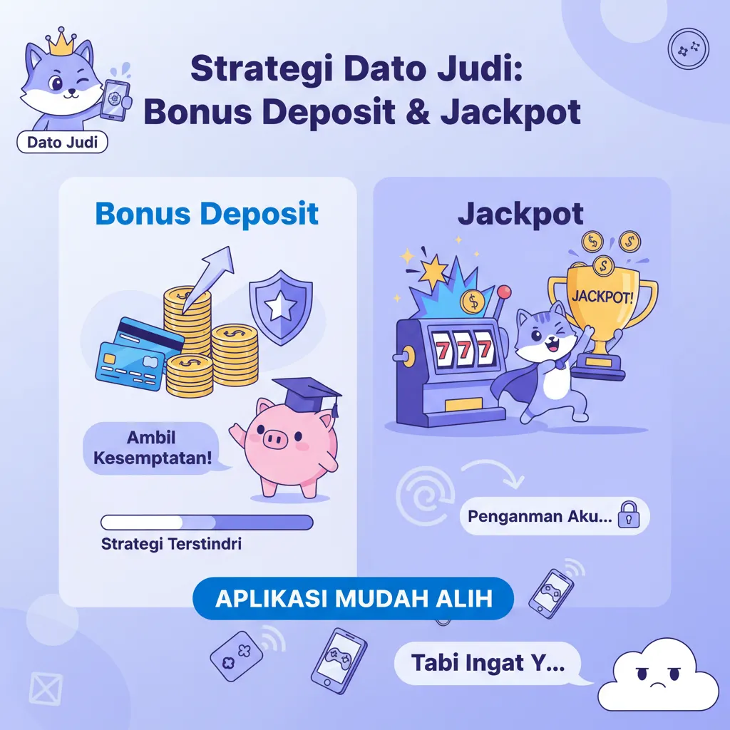 Strategi Dato Judi: Bonus Deposit & Jackpot