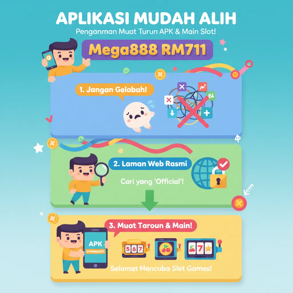 Panduan Mega888 RM711: Muat Turun APK & Permainan Slot