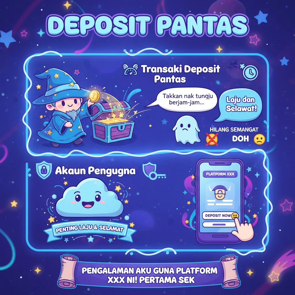 9kelab: Transaksi Deposit Pantas & Akaun Pengguna