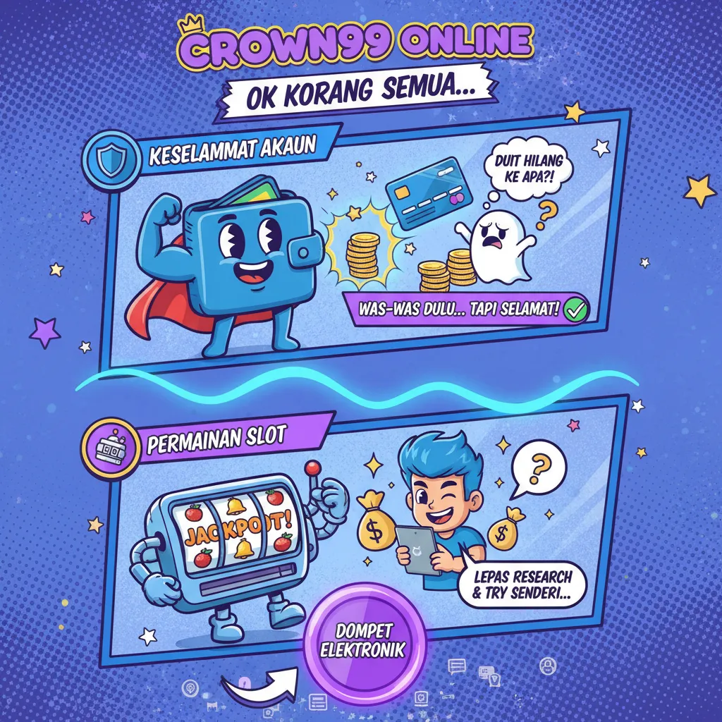 Ulasan Crown99 Online: Keselamatan Akaun & Permainan Slot
