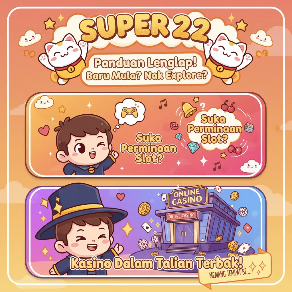 Super222: Panduan Permainan Slot & Kasino Dalam Talian