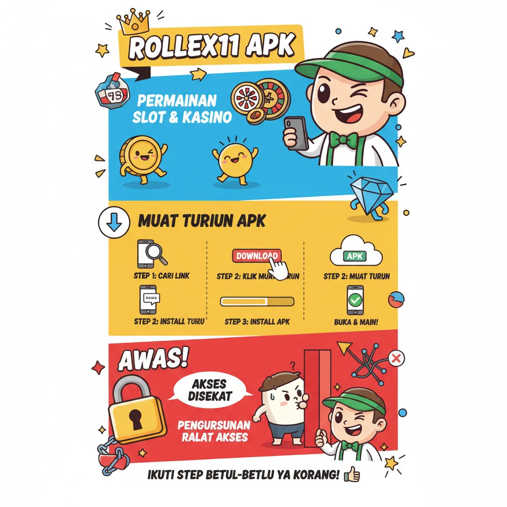 Cara Muat Turun APK Rollex11 dan Permainan Slot