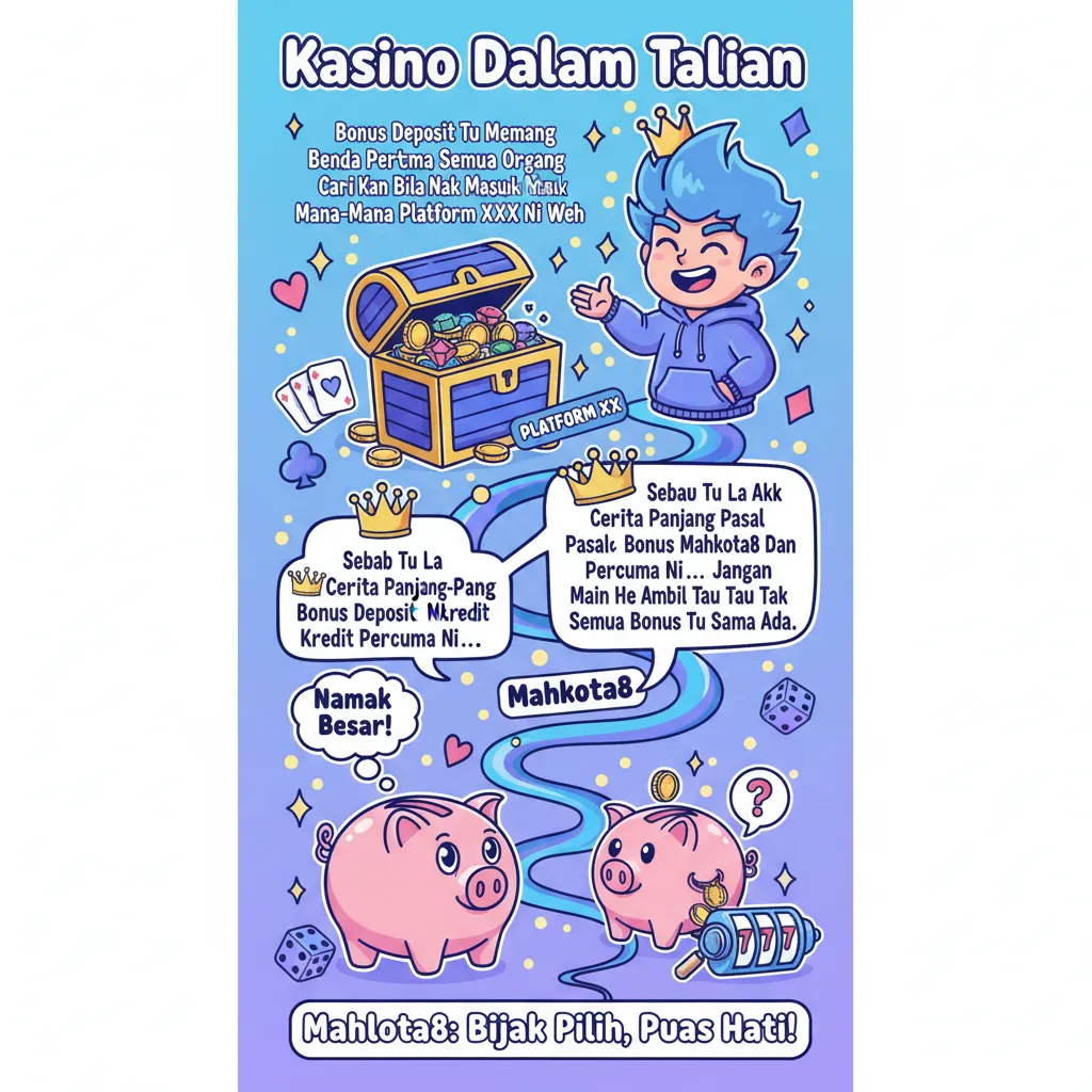 Bonus Deposit Mahkota8 dan Kredit Percuma
