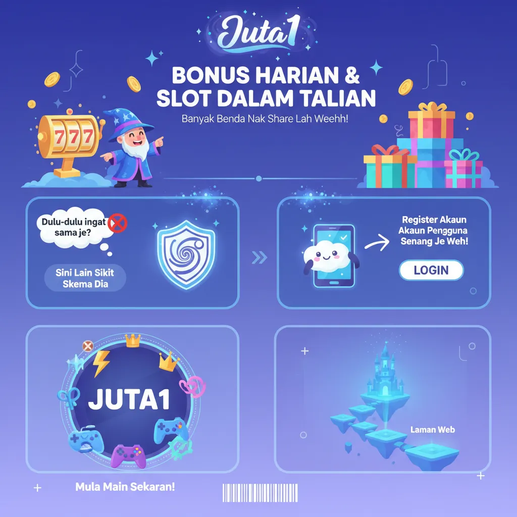 Bonus Harian & Slot Dalam Talian di Juta1