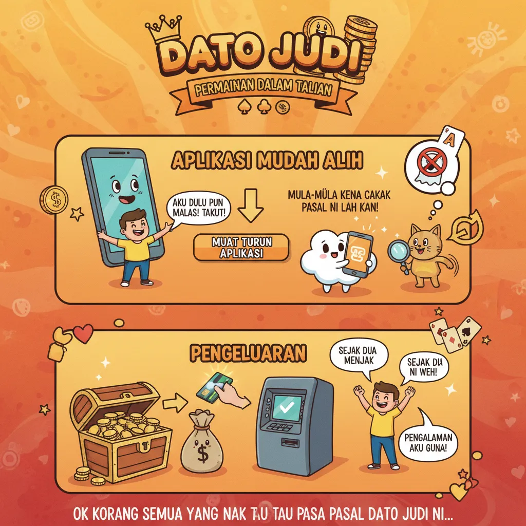 Dato Judi: Aplikasi Mudah Alih & Pengeluaran