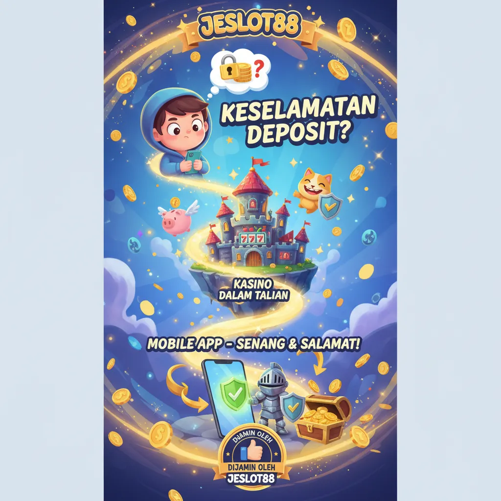 Keselamatan Deposit Jeslot88 Kasino Mudah Alih